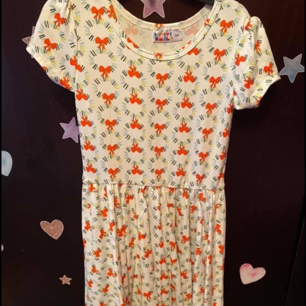 Dotdotsmile classic cap style dress girls size 5/6